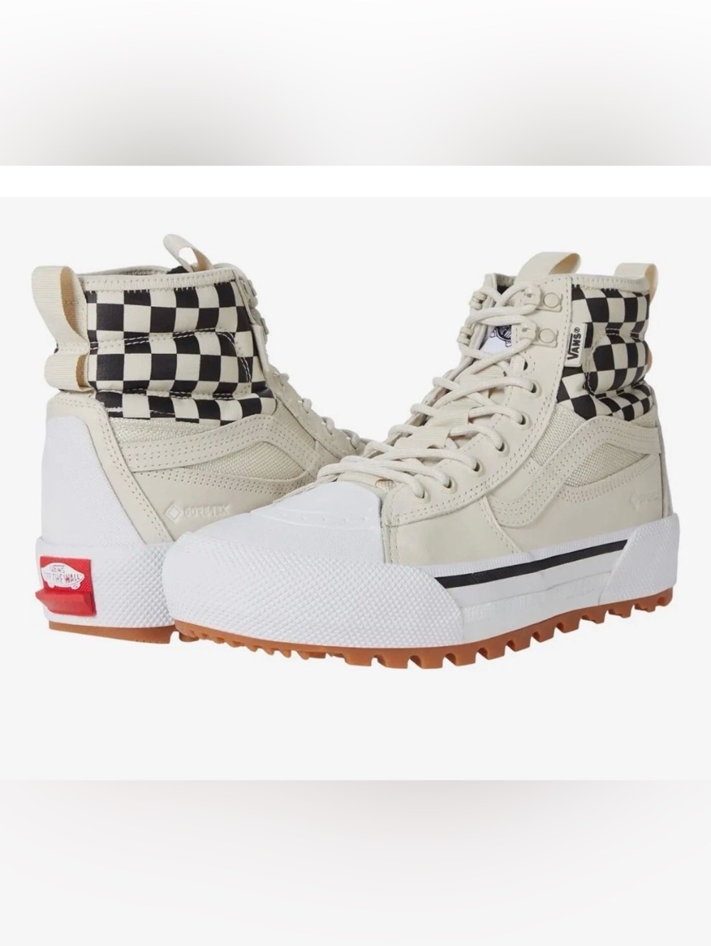 Men’s VANS SK8-Hi Gore-Tex MTE-3 Sneakers True White/black